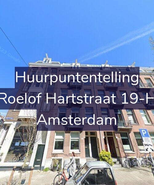 Foto gevel Huurpuntentelling voor Roelof Hartstraat 19-H, Amsterdam