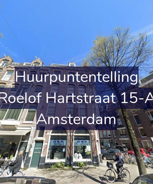 Foto gevel Huurpuntentelling voor Roelof Hartstraat 15-A, Amsterdam