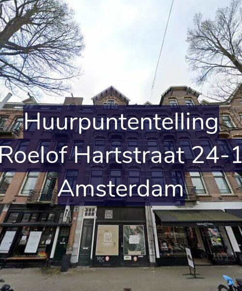 Foto gevel Huurpuntentelling voor Roelof Hartstraat 24-1, Amsterdam