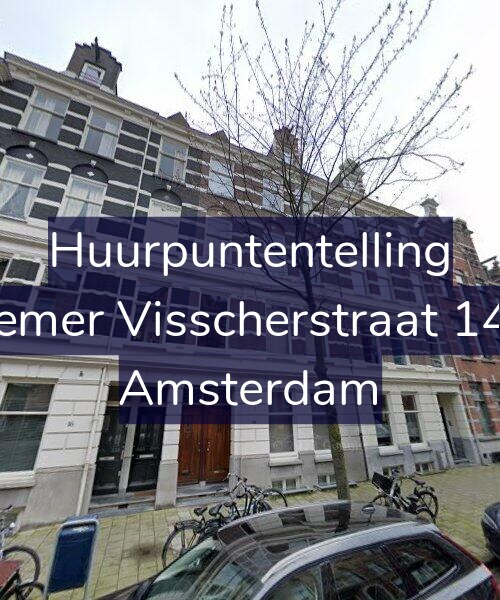 Foto gevel Huurpuntentelling voor Roemer Visscherstraat 14-H, Amsterdam