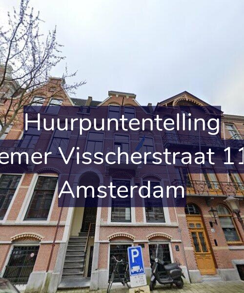 Foto gevel Huurpuntentelling voor Roemer Visscherstraat 11-C, Amsterdam