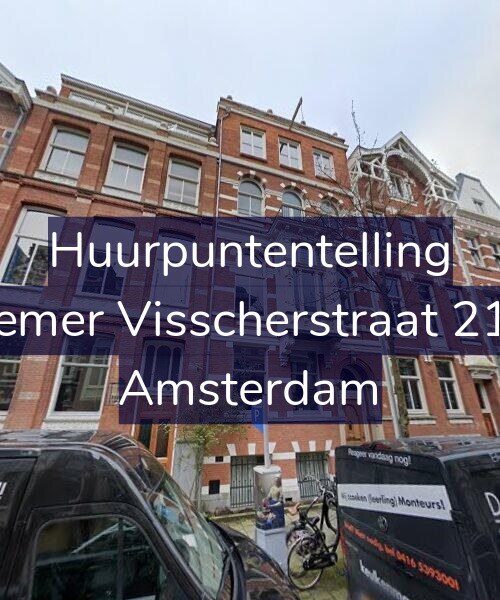 Foto gevel Huurpuntentelling voor Roemer Visscherstraat 21-H, Amsterdam