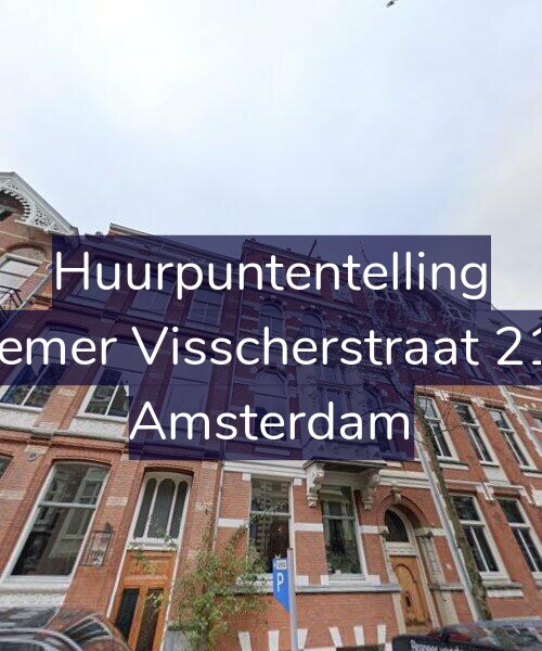 Foto gevel Huurpuntentelling voor Roemer Visscherstraat 21-3, Amsterdam