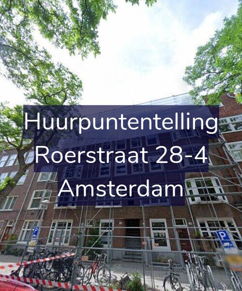 Foto gevel Huurpuntentelling voor Roerstraat 28-4, Amsterdam