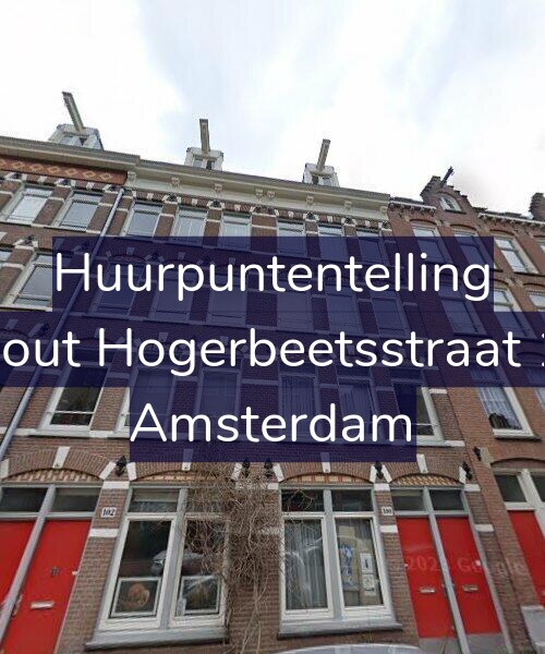 Foto gevel Huurpuntentelling voor Rombout Hogerbeetsstraat 100-3, Amsterdam