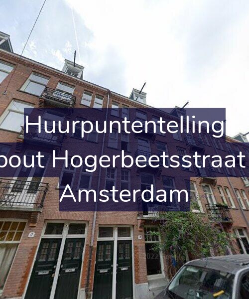Foto gevel Huurpuntentelling voor Rombout Hogerbeetsstraat 19-1, Amsterdam