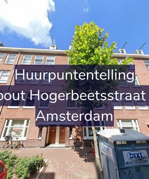 Foto gevel Huurpuntentelling voor Rombout Hogerbeetsstraat 58-H, Amsterdam