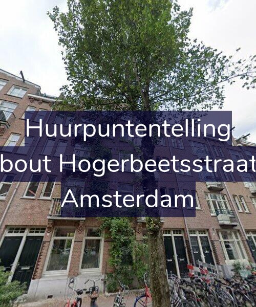 Foto gevel Huurpuntentelling voor Rombout Hogerbeetsstraat 6-H, Amsterdam