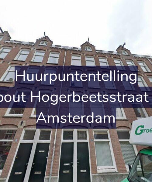 Foto gevel Huurpuntentelling voor Rombout Hogerbeetsstraat 86-H, Amsterdam