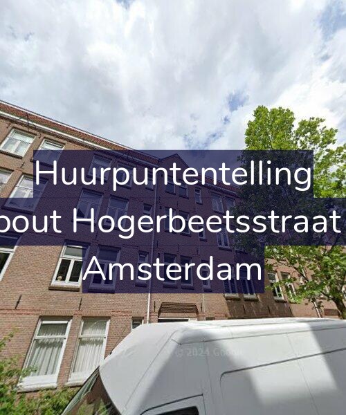 Foto gevel Huurpuntentelling voor Rombout Hogerbeetsstraat 22-1, Amsterdam