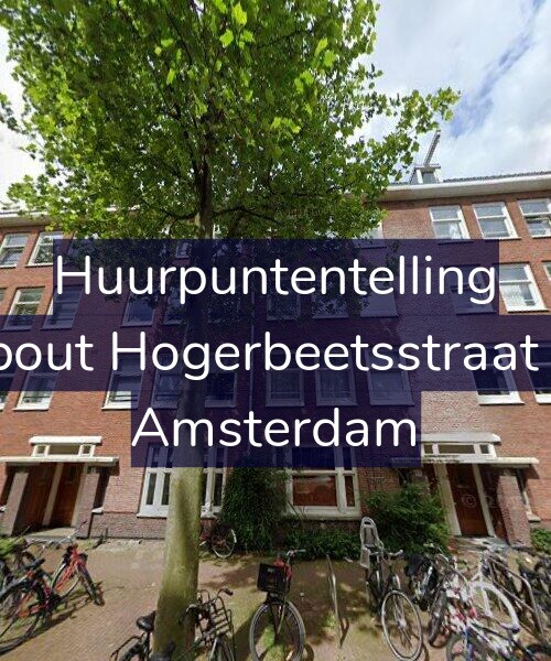 Foto gevel Huurpuntentelling voor Rombout Hogerbeetsstraat 40-H, Amsterdam