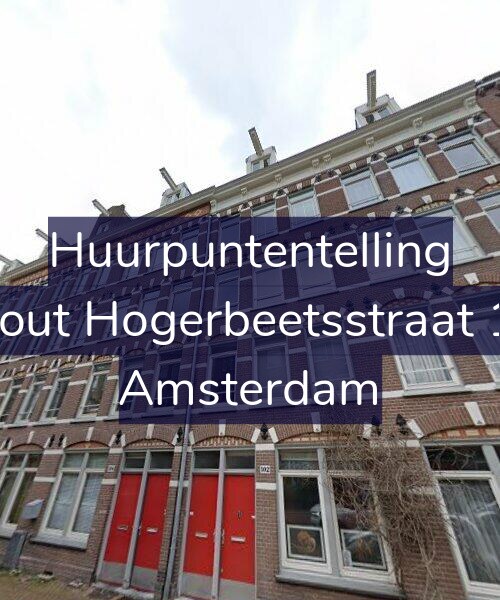 Foto gevel Huurpuntentelling voor Rombout Hogerbeetsstraat 102-H, Amsterdam