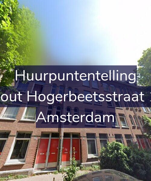 Foto gevel Huurpuntentelling voor Rombout Hogerbeetsstraat 129-3, Amsterdam