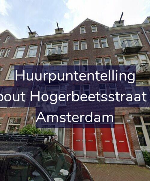 Foto gevel Huurpuntentelling voor Rombout Hogerbeetsstraat 73-H, Amsterdam