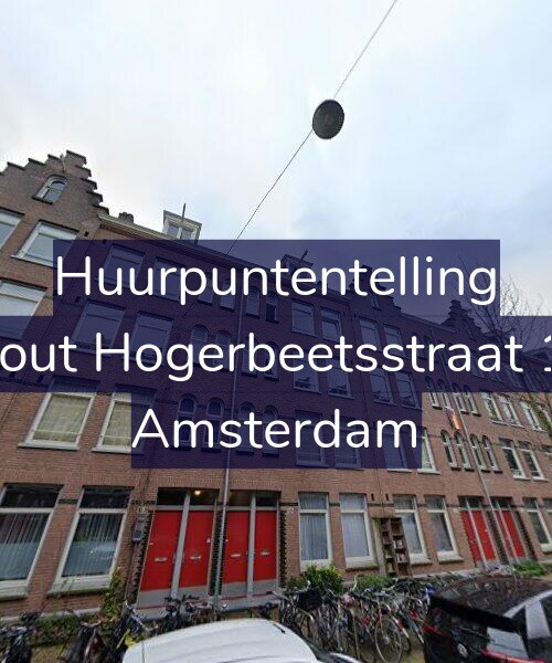 Foto gevel Huurpuntentelling voor Rombout Hogerbeetsstraat 125-H, Amsterdam
