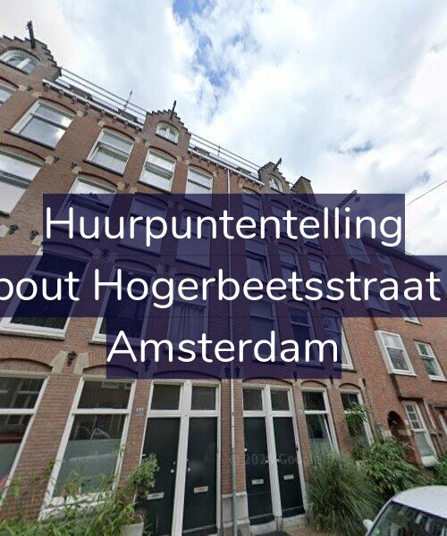 Foto gevel Huurpuntentelling voor Rombout Hogerbeetsstraat 82-1, Amsterdam