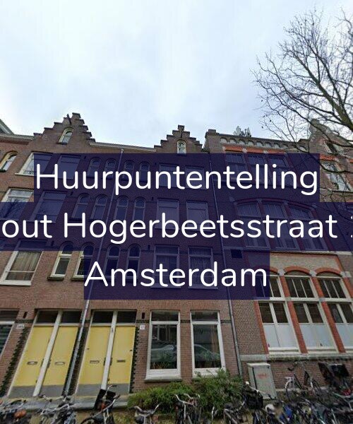 Foto gevel Huurpuntentelling voor Rombout Hogerbeetsstraat 107-1, Amsterdam