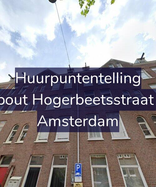 Foto gevel Huurpuntentelling voor Rombout Hogerbeetsstraat 59-2, Amsterdam