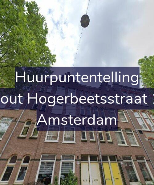 Foto gevel Huurpuntentelling voor Rombout Hogerbeetsstraat 105-3, Amsterdam
