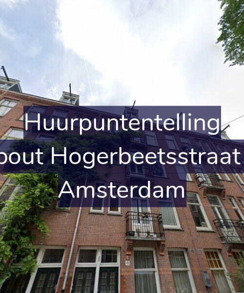Foto gevel Huurpuntentelling voor Rombout Hogerbeetsstraat 15-2, Amsterdam