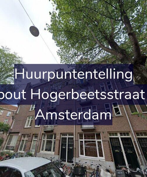 Foto gevel Huurpuntentelling voor Rombout Hogerbeetsstraat 16-4, Amsterdam