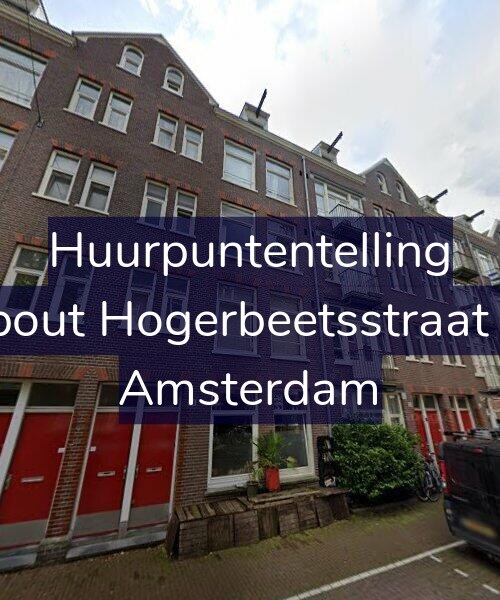 Foto gevel Huurpuntentelling voor Rombout Hogerbeetsstraat 71-H, Amsterdam