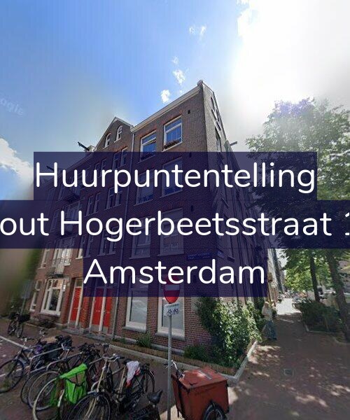 Foto gevel Huurpuntentelling voor Rombout Hogerbeetsstraat 103-H, Amsterdam