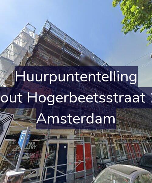 Foto gevel Huurpuntentelling voor Rombout Hogerbeetsstraat 134-3, Amsterdam