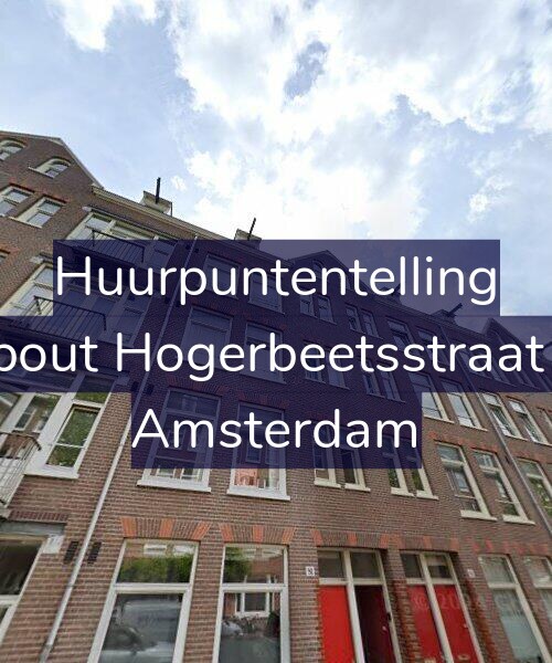 Foto gevel Huurpuntentelling voor Rombout Hogerbeetsstraat 81-2, Amsterdam