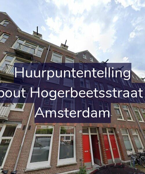 Foto gevel Huurpuntentelling voor Rombout Hogerbeetsstraat 81-1, Amsterdam