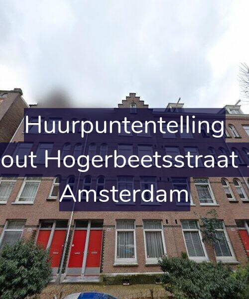 Foto gevel Huurpuntentelling voor Rombout Hogerbeetsstraat 113-2, Amsterdam