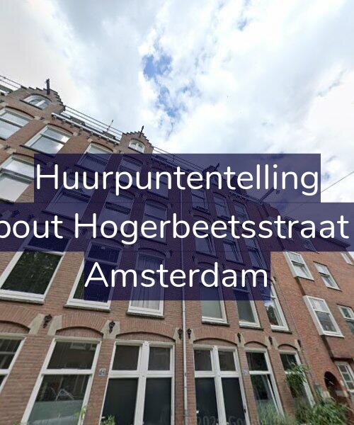 Foto gevel Huurpuntentelling voor Rombout Hogerbeetsstraat 82-3, Amsterdam
