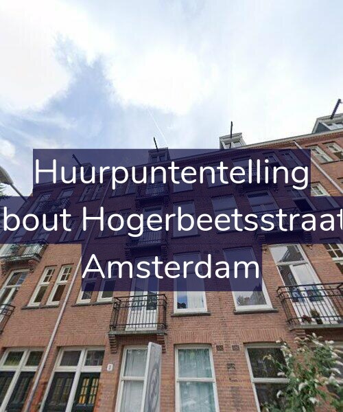 Foto gevel Huurpuntentelling voor Rombout Hogerbeetsstraat 3-2, Amsterdam