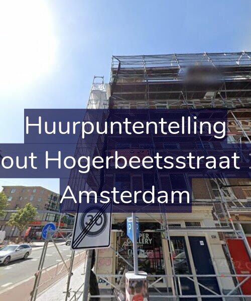 Foto gevel Huurpuntentelling voor Rombout Hogerbeetsstraat 136-1, Amsterdam