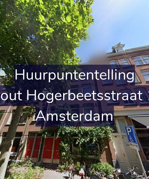 Foto gevel Huurpuntentelling voor Rombout Hogerbeetsstraat 133-1, Amsterdam