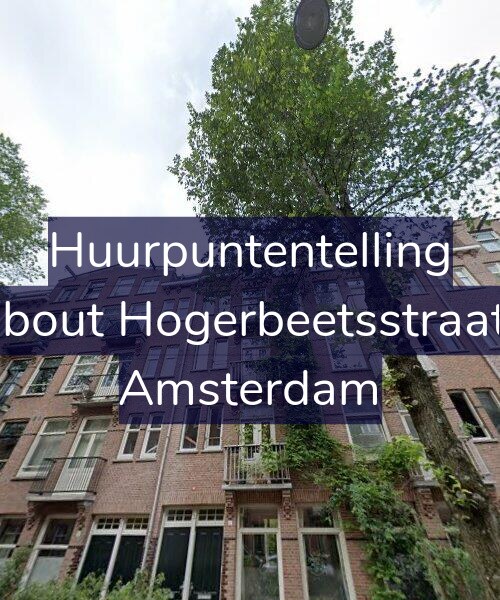 Foto gevel Huurpuntentelling voor Rombout Hogerbeetsstraat 8-2, Amsterdam