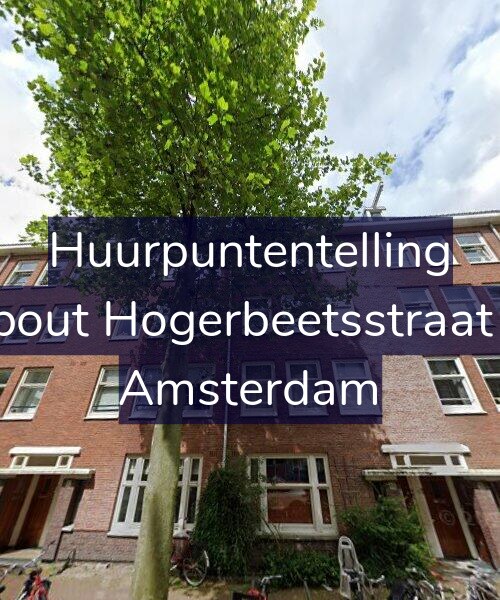 Foto gevel Huurpuntentelling voor Rombout Hogerbeetsstraat 40-1, Amsterdam