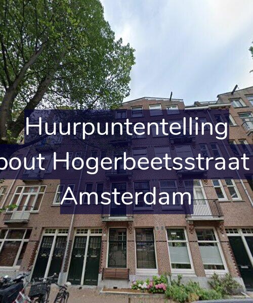 Foto gevel Huurpuntentelling voor Rombout Hogerbeetsstraat 12-1, Amsterdam