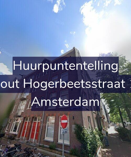 Foto gevel Huurpuntentelling voor Rombout Hogerbeetsstraat 103-1, Amsterdam