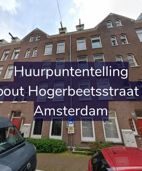 Foto gevel Huurpuntentelling voor Rombout Hogerbeetsstraat 59-H, Amsterdam