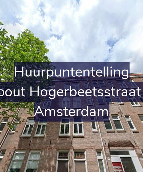 Foto gevel Huurpuntentelling voor Rombout Hogerbeetsstraat 20-3, Amsterdam