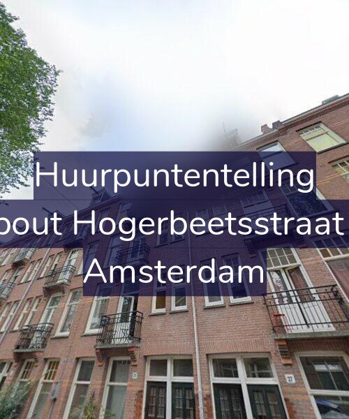 Foto gevel Huurpuntentelling voor Rombout Hogerbeetsstraat 25-2, Amsterdam