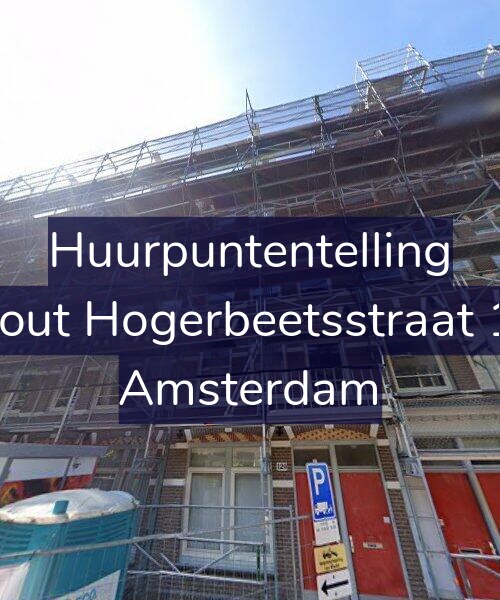 Foto gevel Huurpuntentelling voor Rombout Hogerbeetsstraat 120-H, Amsterdam