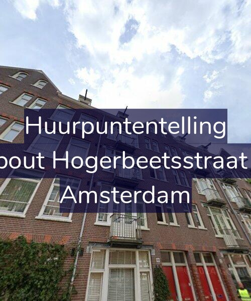 Foto gevel Huurpuntentelling voor Rombout Hogerbeetsstraat 89-3, Amsterdam