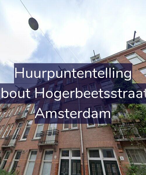 Foto gevel Huurpuntentelling voor Rombout Hogerbeetsstraat 9-3, Amsterdam