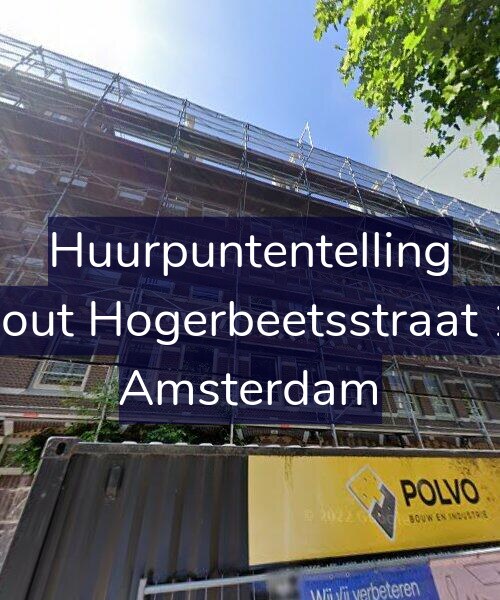 Foto gevel Huurpuntentelling voor Rombout Hogerbeetsstraat 126-2, Amsterdam