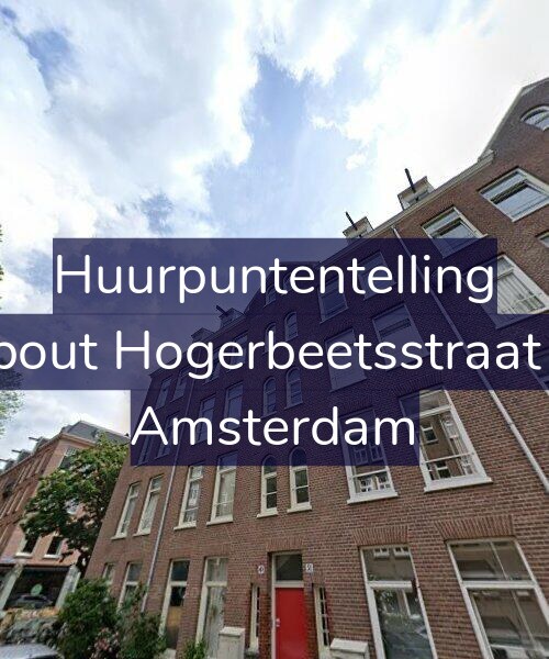 Foto gevel Huurpuntentelling voor Rombout Hogerbeetsstraat 49-3, Amsterdam