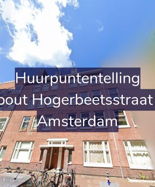 Foto gevel Huurpuntentelling voor Rombout Hogerbeetsstraat 66-1, Amsterdam
