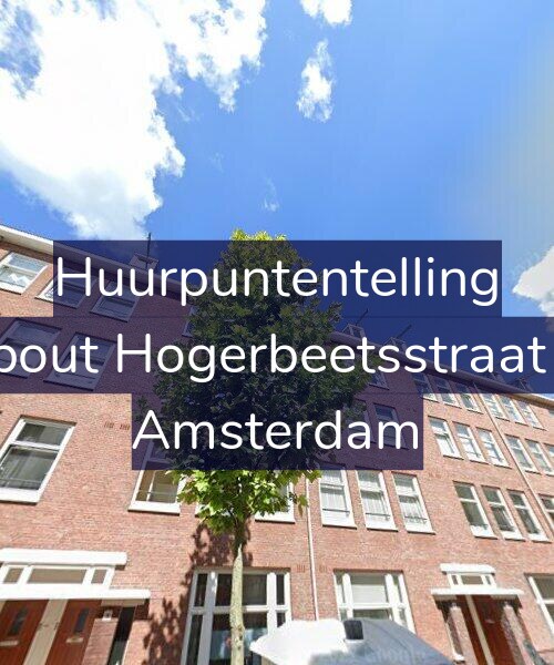 Foto gevel Huurpuntentelling voor Rombout Hogerbeetsstraat 56-3, Amsterdam