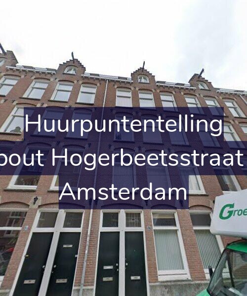 Foto gevel Huurpuntentelling voor Rombout Hogerbeetsstraat 86-2, Amsterdam